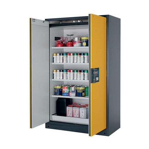 Armoire de stockage - AA902P - MANERGO - de sécurité / sur pieds / à portes battantes
