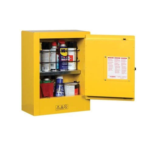 Armoire de stockage - AA15JU45 - MANERGO - de sécurité / sur pieds / à porte