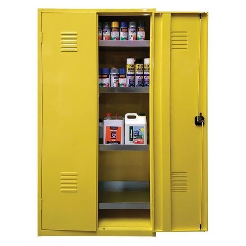 Armoire de stockage - AA00V2 - MANERGO - de sécurité / au sol / à portes battantes