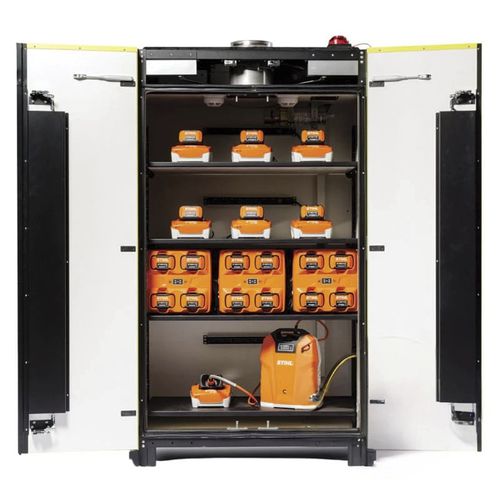 Armoire de stockage et distribution - ALTOL220VVDMA - MANERGO - de sécurité / sur pieds / à portes battantes