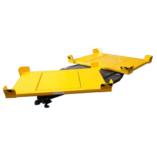Table tournante manuelle - PTT - MANERGO - horizontale / pour forte charge / sur mesure