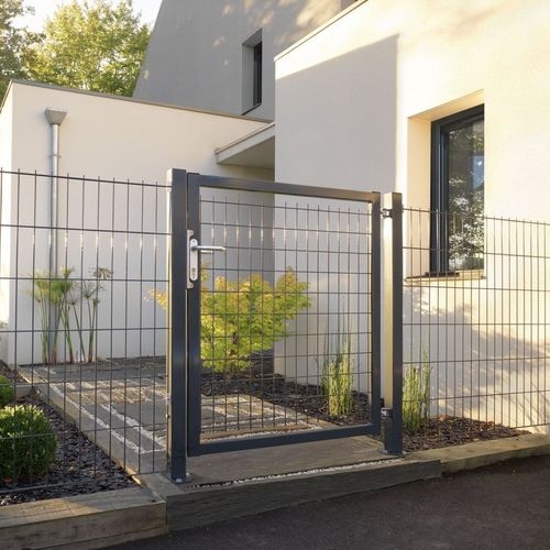 Portillon battant - AXOR® - DIRICKX - manuel / en acier / en maille