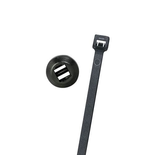 Collier de câblage en polyamide - SES-SC HT - SES-STERLING - avec élément de fixation