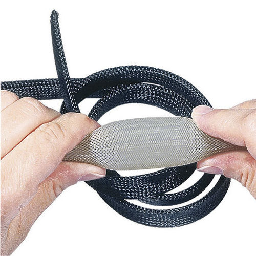 Gaine de protection - PLIOSIL PET-S - SES-STERLING - tressée / pour câbles / en PET