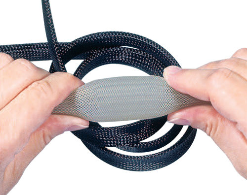 Gaine de protection - PLIOSIL-PET - SES-STERLING - tressée / pour câbles / en PET