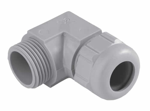 Presse-étoupe en polyamide - SES-STERLING - IP68 / fileté / à angle droit