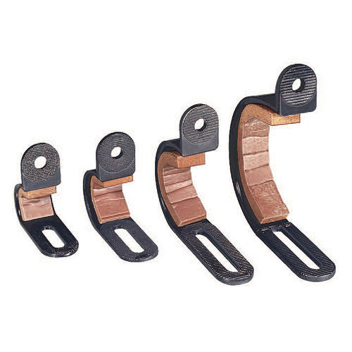 Collier pour câble électrique en PA6 - SES-CX - SES-STERLING - avec montage à vis / réglable
