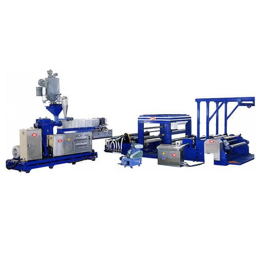 Ligne d'extrusion de film à plat - CPE 120T2500 - Ye I Machinery Factory Co. Ltd. - pour PP / pour PE