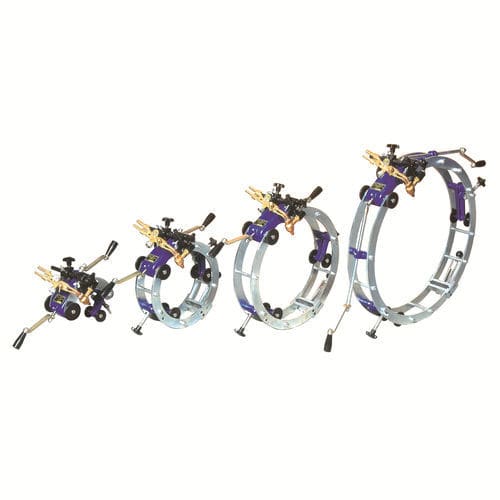 Machine à tronçonner et à chanfreiner orbitale - RSV Series  - ZINSER GmbH - à bande