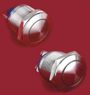 Bouton poussoir tactile - EOZ - IP65 / en acier inoxydable / standard