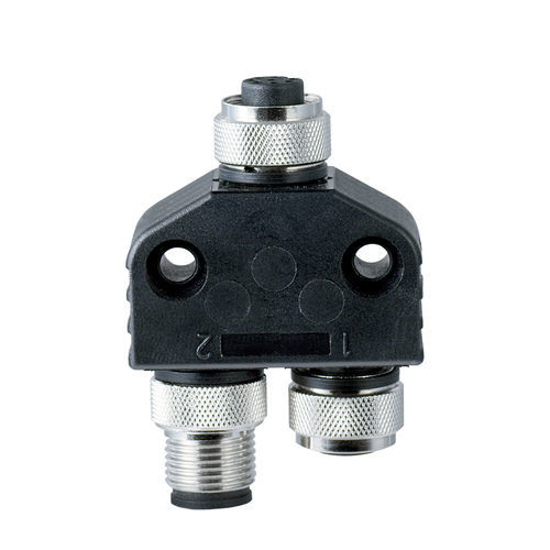 Connecteur de données - AZM-Y-8P-IO - SCHMERSAL - fil à fil / verrouillable par vis / femelle