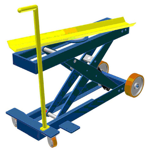 Chariot de transport - CSV 1/2 - Off. Giovanelli - pour rouleaux