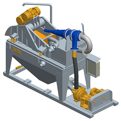 Installation de lavage de sable - MD120 - MODELCO