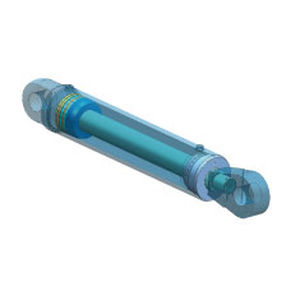 Vérin hydraulique - DE 250 DH series - DOUCE HYDRO - double effet / robuste / soudé