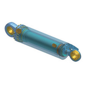 Vérin hydraulique - DA 95 - DOUCE HYDRO - à double tige / double effet / sur mesure