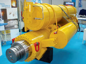 Vérin hydraulique - DOUCE HYDRO - double effet / de grande dimension