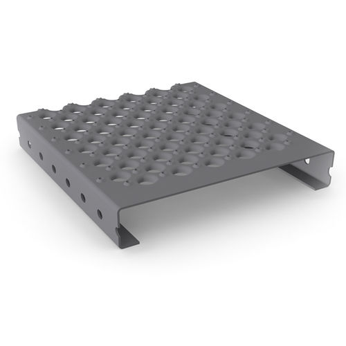 Caillebotis en acier galvanisé - Stepclair N - Meiser - en aluminium / en inox / tôle