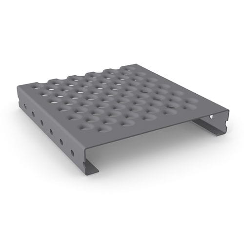 Caillebotis en acier galvanisé - Airstep N - Meiser - en aluminium / en acier inoxydable / tôle