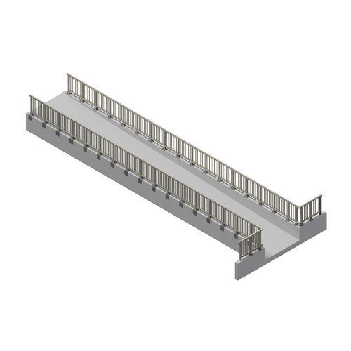 Garde-corps autoportant - Meiser - GRP / galvanisé