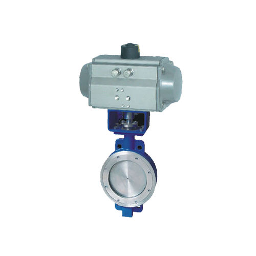 Vanne papillon - D671H-16P/R, DNV, CE - Zhejiang Kangsaite Valve Co., Ltd. - à commande pneumatique