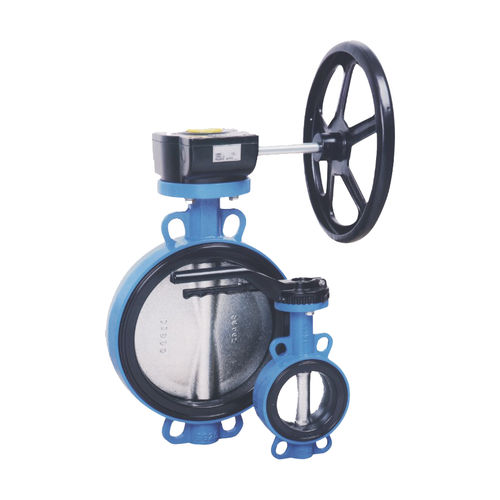 Vanne papillon - D71X-16C - Zhejiang Kangsaite Valve Co., Ltd. - avec volant / wafer