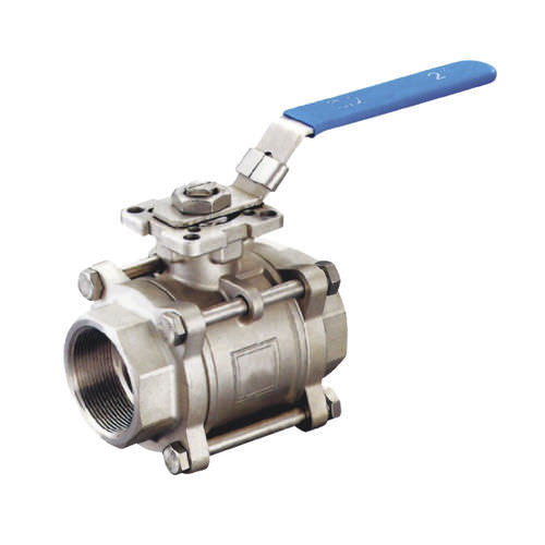 Vanne à boisseau sphérique - Q11F-16P/R (3PC) - Zhejiang Kangsaite Valve Co., Ltd. - à levier / 3 pièces / en acier inoxydable