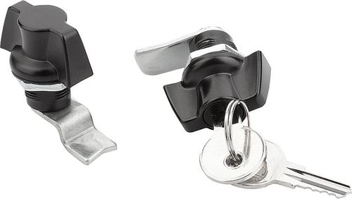 Serrure quart de tour - 05562 - norelem - Éléments standard mécaniques - compacte