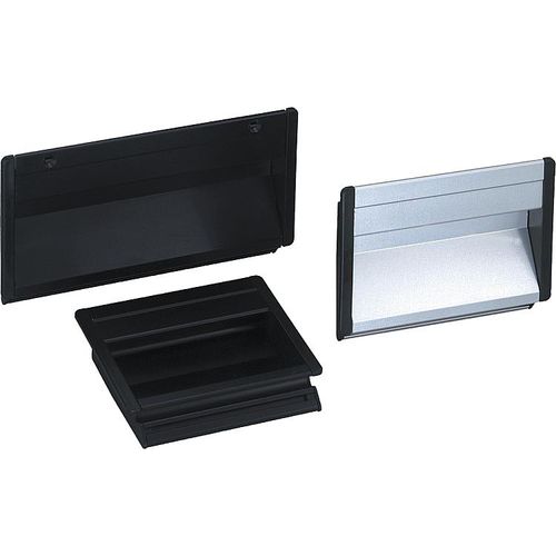 Poignée alcôve - 06960 - norelem - Éléments standard mécaniques - en aluminium / plate / rectangulaire