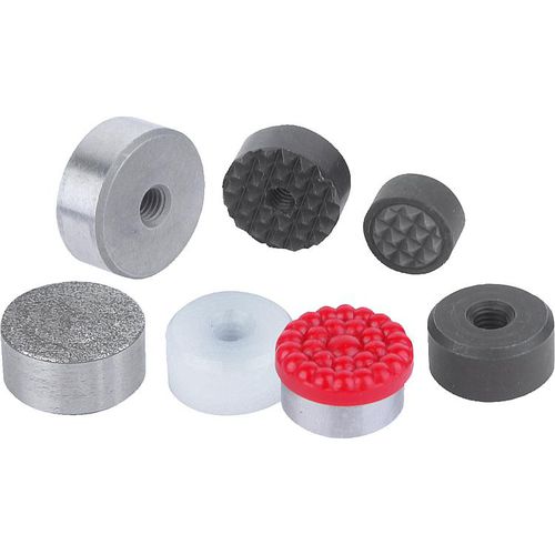 Insert à picots - 07113 - norelem - Éléments standard mécaniques - en acier / en inox / en POM