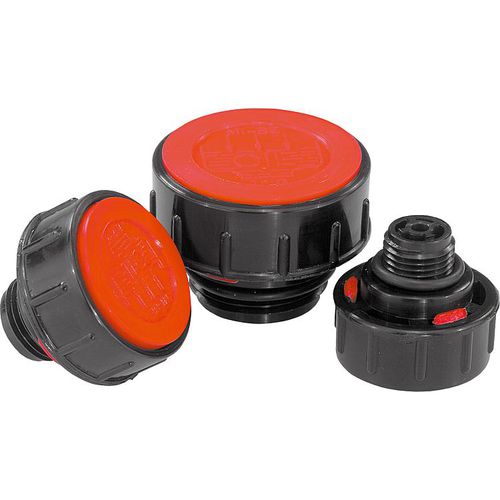 Bouchon rond - 28034 - norelem - Éléments standard mécaniques - fileté / en polyéthylène / en thermoplastique