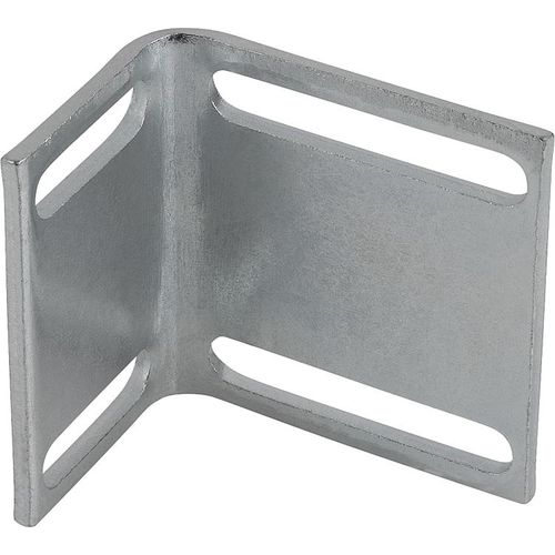 Équerre de fixation en acier - 03075-11 - norelem - Éléments standard mécaniques - 90° / fixe