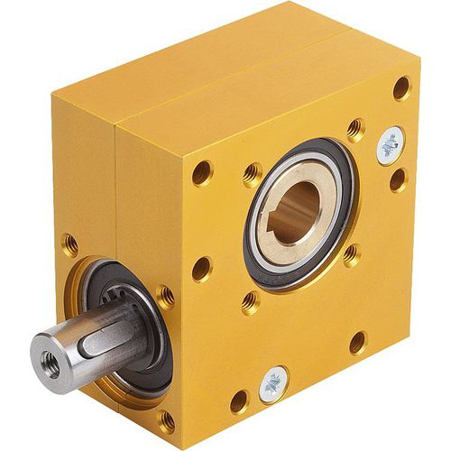 Réducteur à vis sans fin - 22700 - norelem - Éléments standard mécaniques - 2 - 5 kNm / haute précision / silencieux