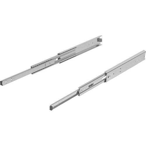 Glissière linéaire télescopique - 21335-05 - norelem - Éléments standard mécaniques - à super extension / à cage à billes / forte charge