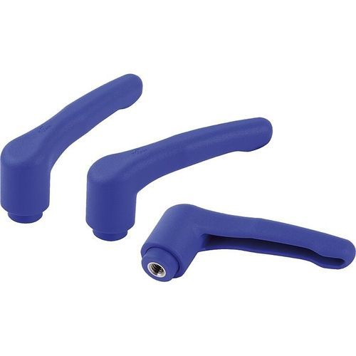 Manette indexable en acier inoxydable - 06613-05 - norelem - Éléments standard mécaniques - en matière plastique / avec insert taraudé