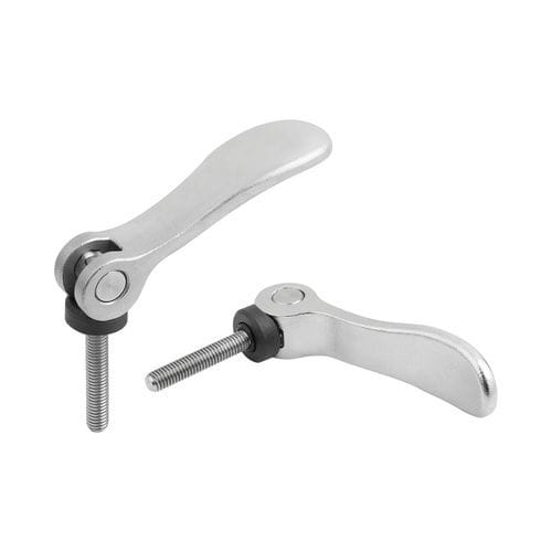 Levier à serrage rapide en matière plastique - 04233-04 inch - norelem - Éléments standard mécaniques - en acier inoxydable / réglable / fileté