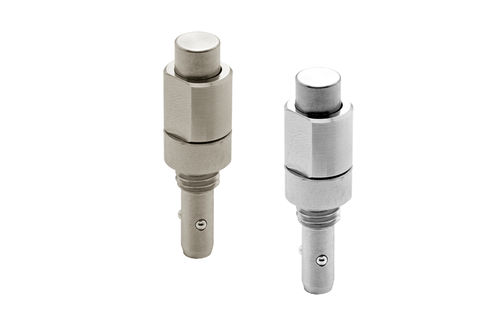 Broche à billes à bouton - 03192 - norelem - Éléments standard mécaniques - en acier inoxydable