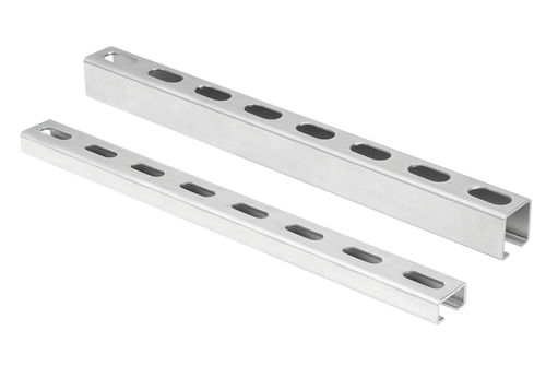 Profilé de construction en acier - 10925-10 series - norelem - Éléments standard mécaniques - en C / estampé