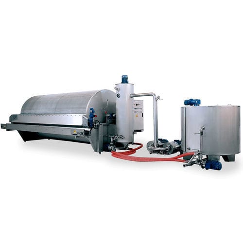 Filtre pour liquides alimentaires et boissons - FRS 4-6-8-10 series - VLS Technologies - à tambour / sous vide / pour l'industrie agroalimentaire