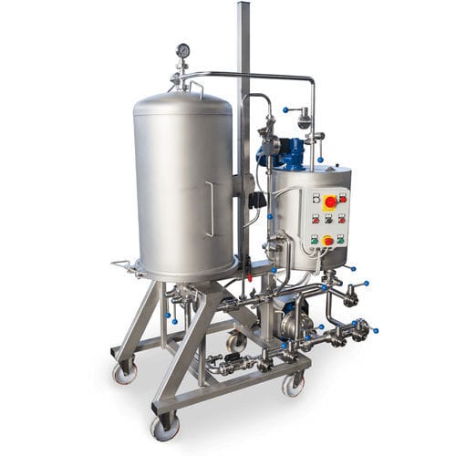 Filtre sous pression - FOB series  - VLS Technologies - à huile / pour le vin / à panier