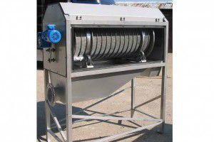 Dégrilleur à tambour - Inlet Industrial Drum Screen - WPL Ltd - Sewage Treatment & Wastewater Solutions - pour le traitement des eaux usées