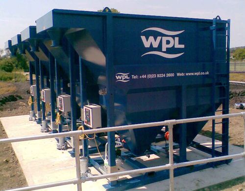 Réservoir de décantation primaire - Lamella Plate Settlement Tank - WPL Ltd - Sewage Treatment & Wastewater Solutions - en métal / vertical