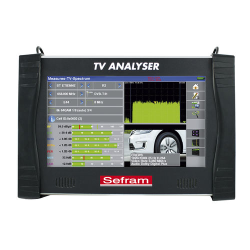 Mesureur de champ terrestre - 7885-4k - SEFRAM INSTRUMENTS - satellite
