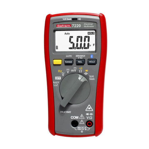 Multimètre numérique - 7220 - SEFRAM INSTRUMENTS - portable / 1000 V / 600 V