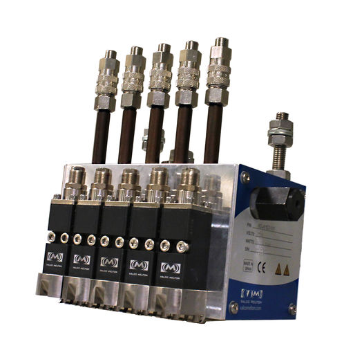 Pistolet de pulvérisation - FlexSpray™ - Valco Melton - à air / à colle thermofusible / automatique