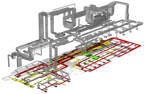 Logiciel BIM - VenturisIT GmbH - pour la plomberie / pour conception de réseau HVAC