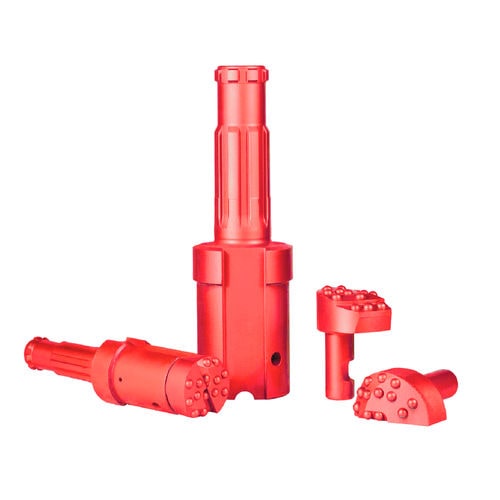 Système de tubage à l'avancement pour marteau tophammer - MDC114/6.5W-02 - MAXDRILL ROCK TOOLS CO., LTD 