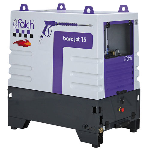 Nettoyeur haute pression à eau froide - base jet 15 300-24-70-e - falch gmbh - à eau chaude / électrique / stationnaire