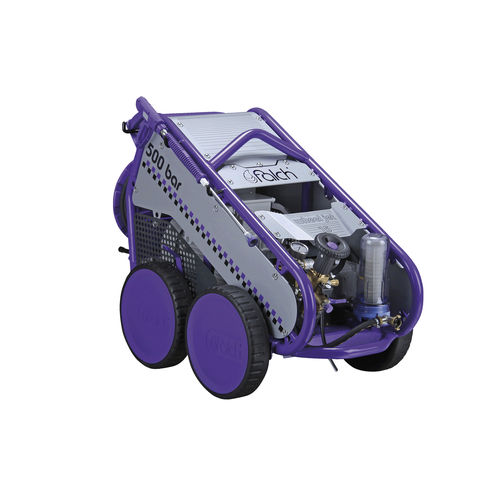 Nettoyeur haute pression à eau froide - wheel jet 15 500-15-0-e - falch gmbh - électrique / mobile