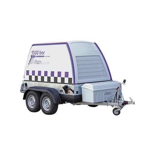 Nettoyeur haute pression à eau froide - trail jet 125 1500-42-0-d - falch gmbh - à moteur diesel / mobile