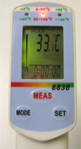 Thermomètre à infrarouge - EJB HACCP - BERCU - à sonde / avec afficheur LCD / IP65